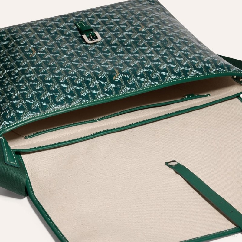 Goyard CAPETIEN MM MESSENGER BAG Green | XBFH0609