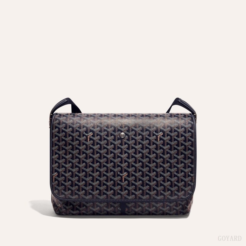 Goyard CAPETIEN MM MESSENGER BAG Navy Blue | QTDJ2851