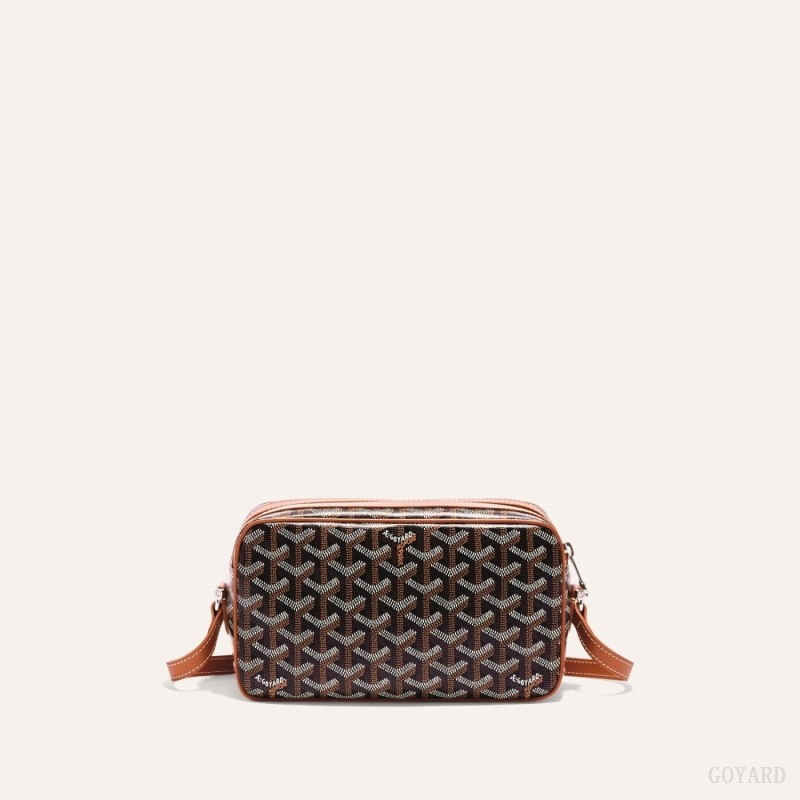 Goyard CAP-VERT PM BAG Black / Brown | ELVB5374