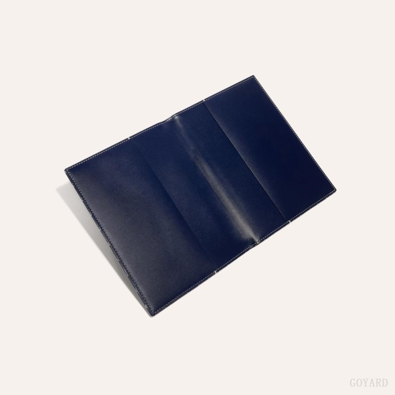 Goyard CASTIGLIONE DOCUMENT COVER Navy Blue | NGBI5009