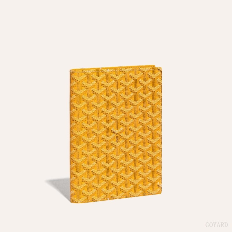 Goyard CASTIGLIONE DOCUMENT COVER Yellow | GVBL6397