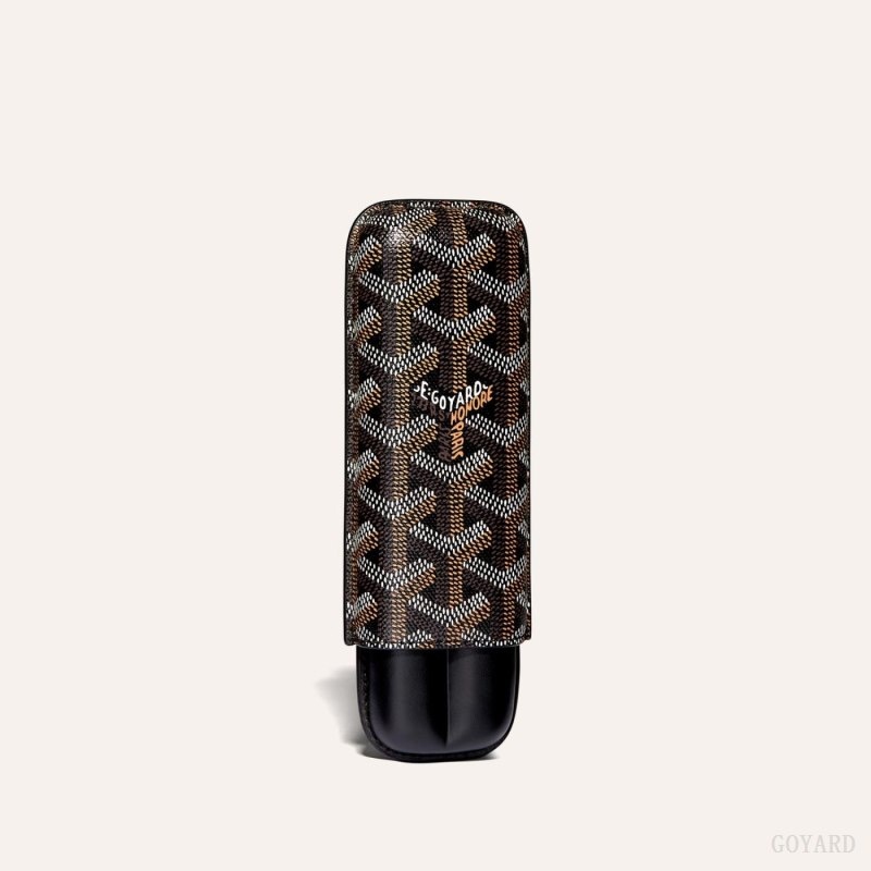 Goyard CHURCHILL 2 CIGAR CASE Black | VKSZ1118