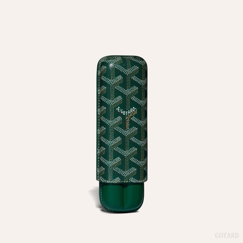 Goyard CHURCHILL 2 CIGAR CASE Green | MWTB3982