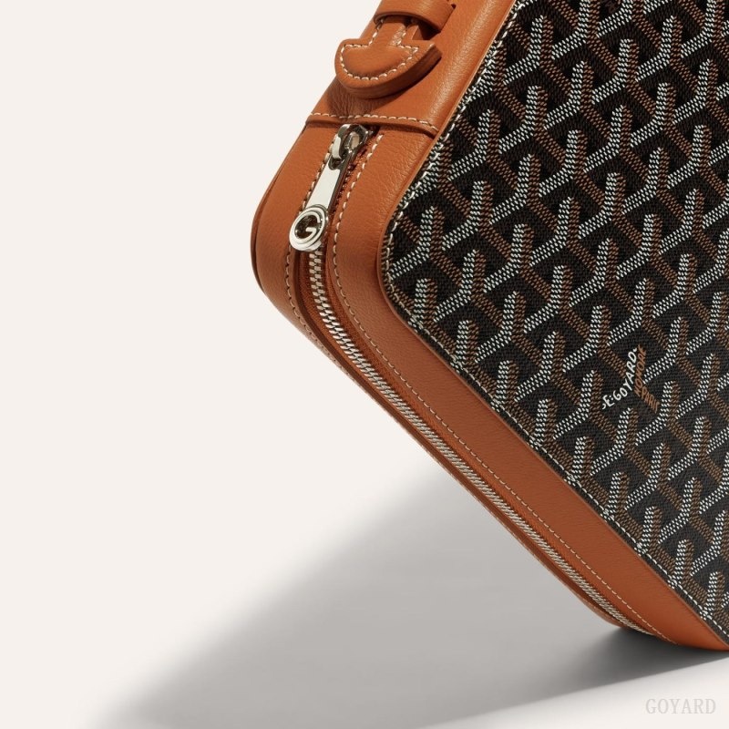 Goyard COMPAGNON UNIVERSEL A4 Black / Brown | MOER5515