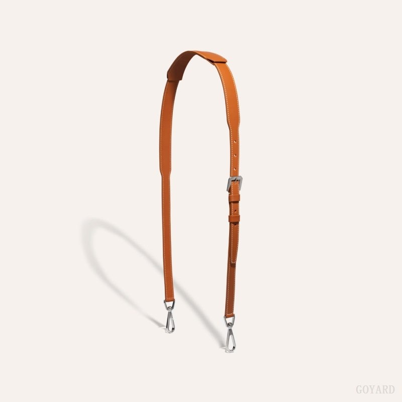 Goyard CUIR MM STRAP Brown | FWFP0995