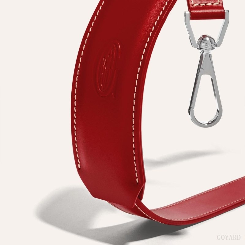 Goyard CUIR MM STRAP Red | YERH0503