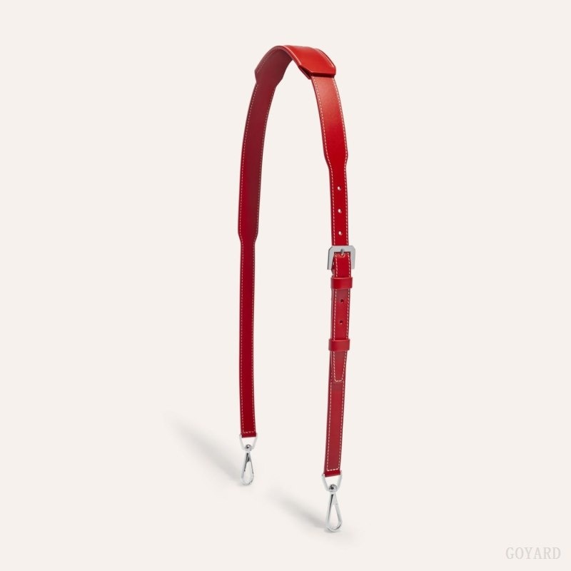 Goyard CUIR MM STRAP Red | YERH0503