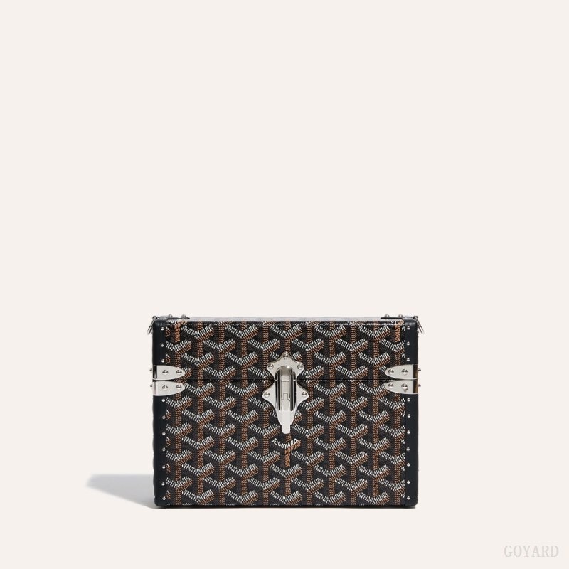 Goyard Cassette Trunk Bag Black | CGIS2080