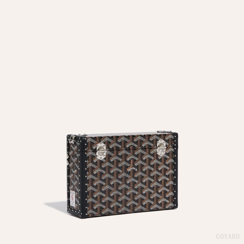 Goyard Cassette Trunk Bag Black | CGIS2080