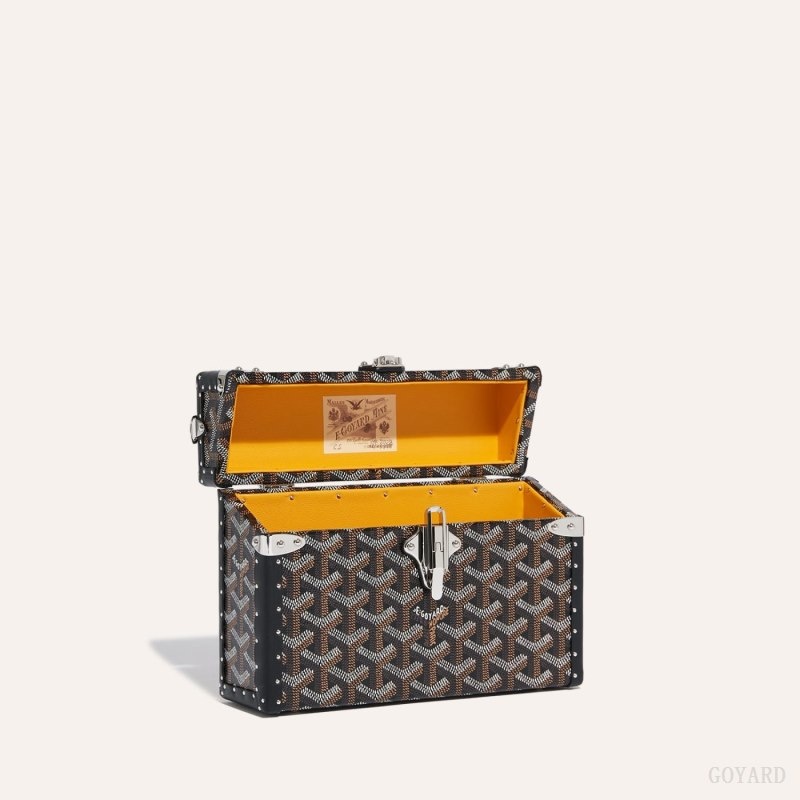 Goyard Cassette Trunk Bag Black | CGIS2080