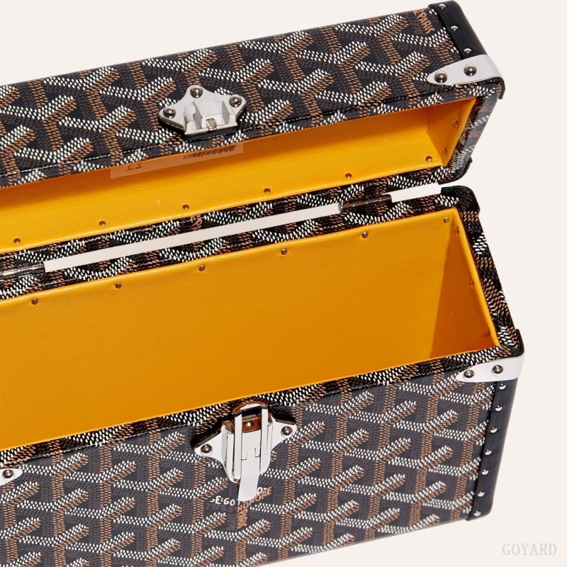 Goyard Cassette Trunk Bag Black | CGIS2080