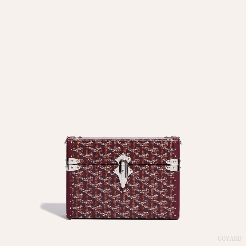 Goyard Cassette Trunk Bag Burgundy | HSES6381