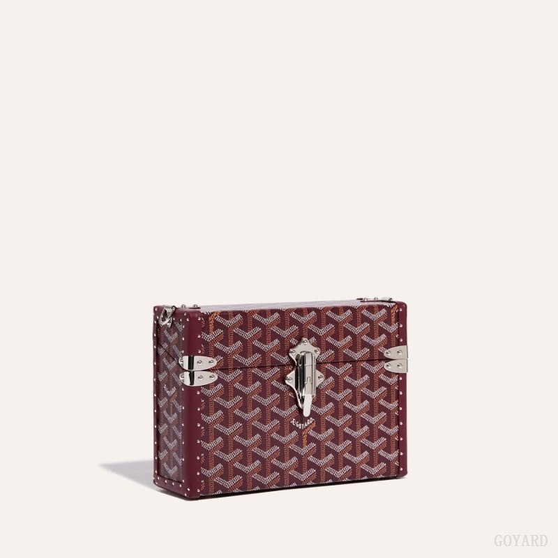 Goyard Cassette Trunk Bag Burgundy | HSES6381