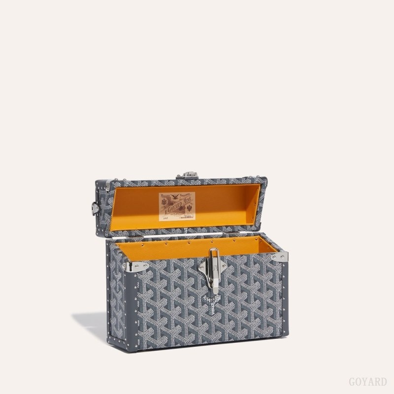 Goyard Cassette Trunk Bag Grey | HGVW5214