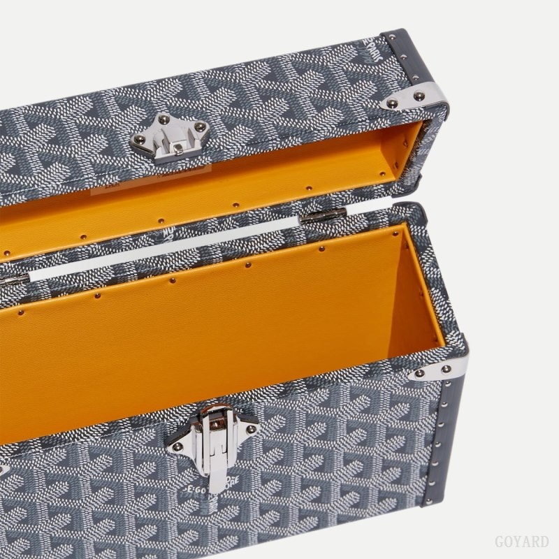 Goyard Cassette Trunk Bag Grey | HGVW5214