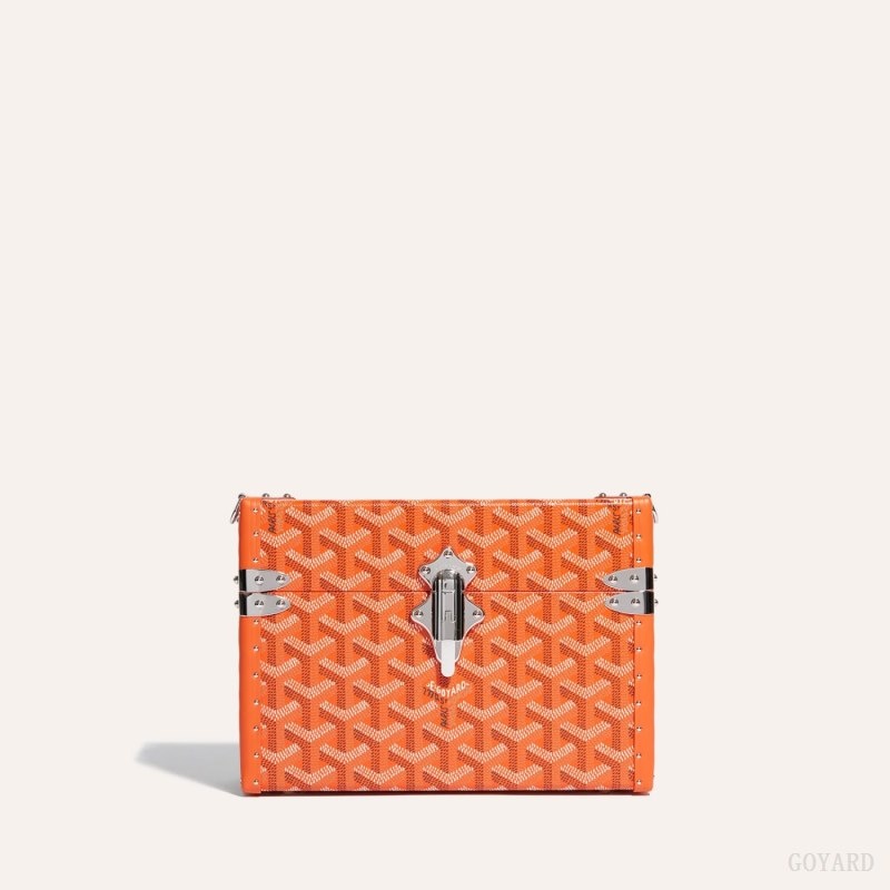 Goyard Cassette Trunk Bag Orange | GLVO3362