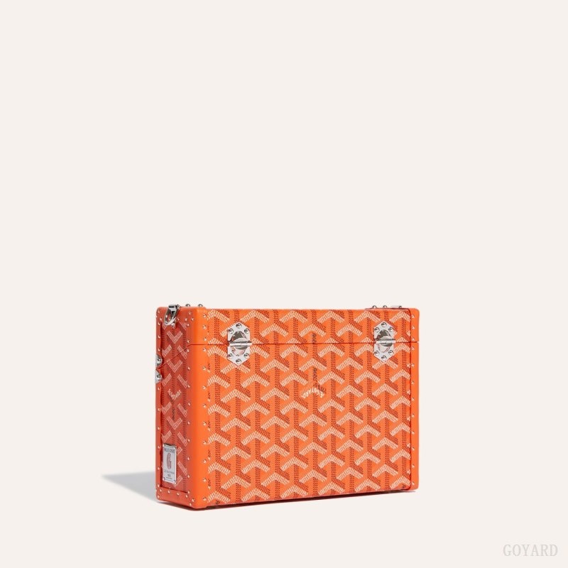 Goyard Cassette Trunk Bag Orange | GLVO3362