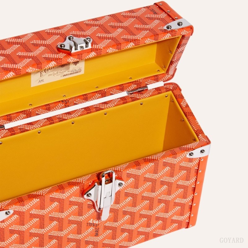 Goyard Cassette Trunk Bag Orange | GLVO3362