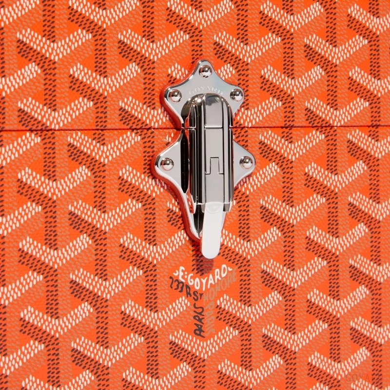 Goyard Cassette Trunk Bag Orange | GLVO3362