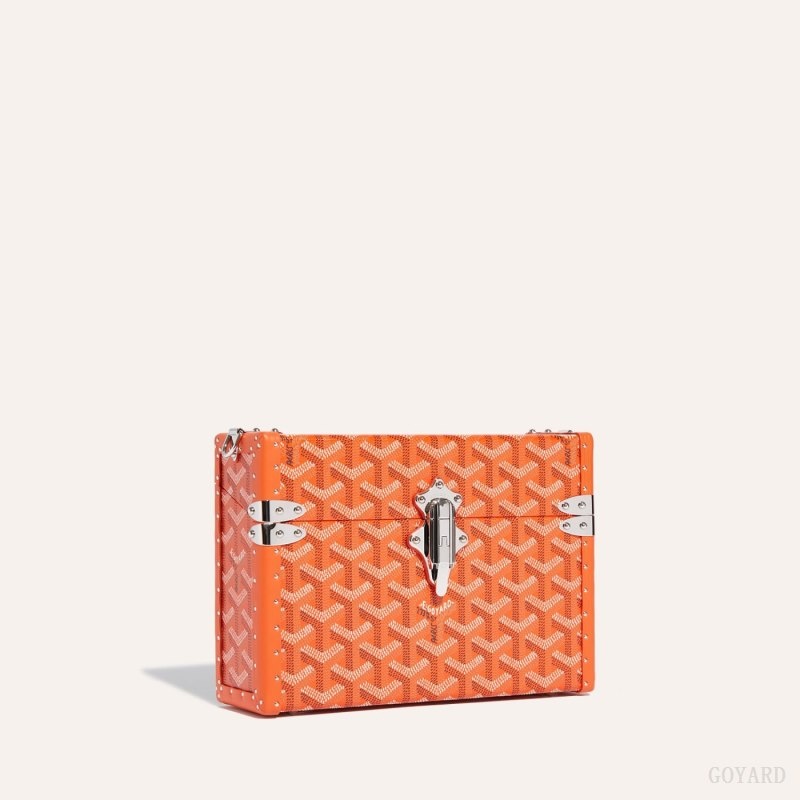 Goyard Cassette Trunk Bag Orange | GLVO3362