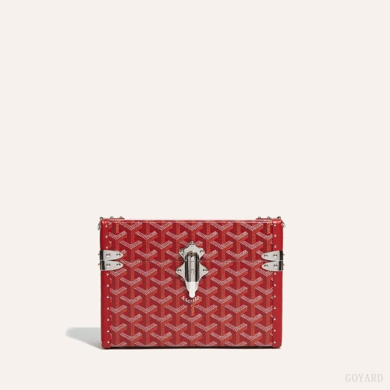 Goyard Cassette Trunk Bag Red | STFY3871