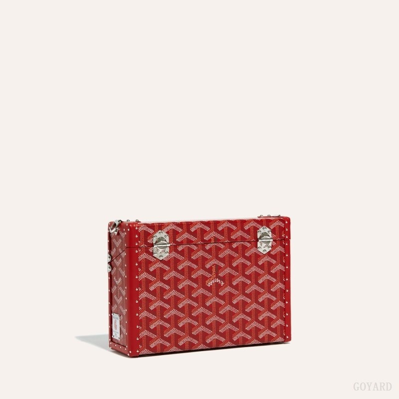 Goyard Cassette Trunk Bag Red | STFY3871