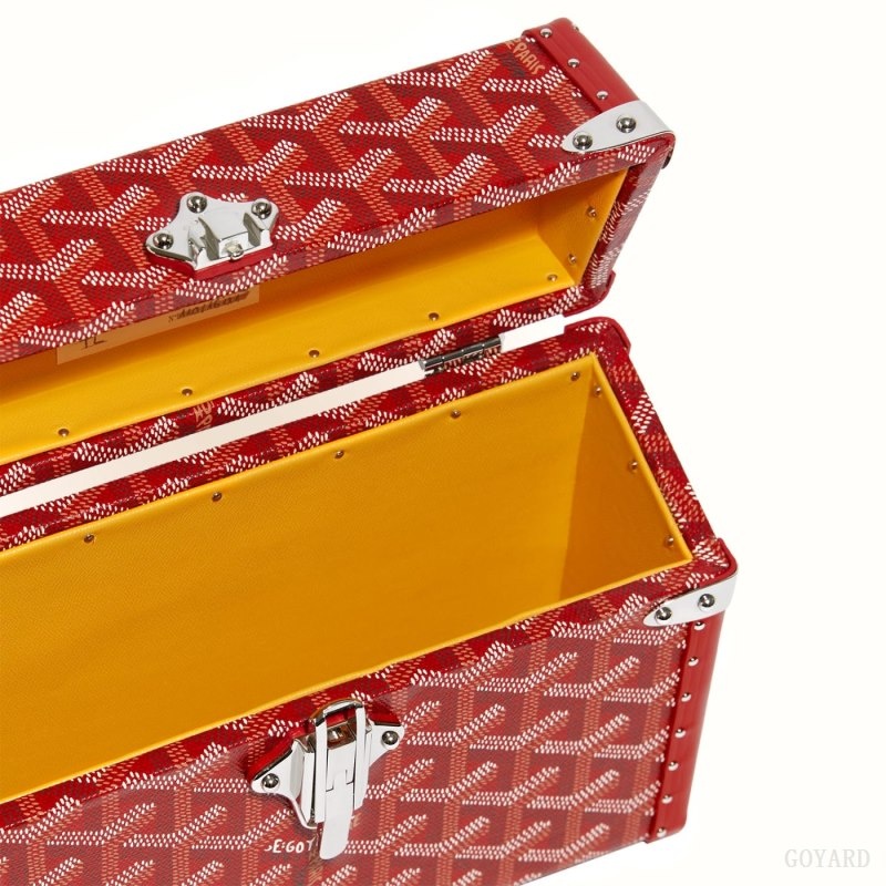 Goyard Cassette Trunk Bag Red | STFY3871