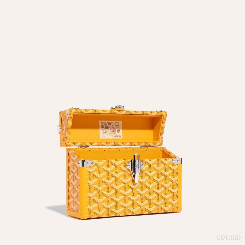 Goyard Cassette Trunk Bag Yellow | QLTC8305