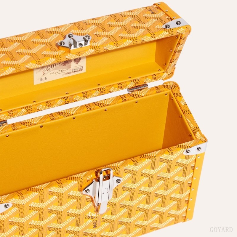 Goyard Cassette Trunk Bag Yellow | QLTC8305