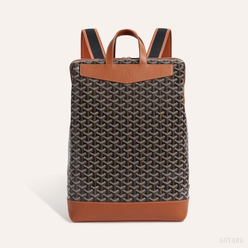 Goyard Cisalpin Backpack Black / Brown | CYMR0983