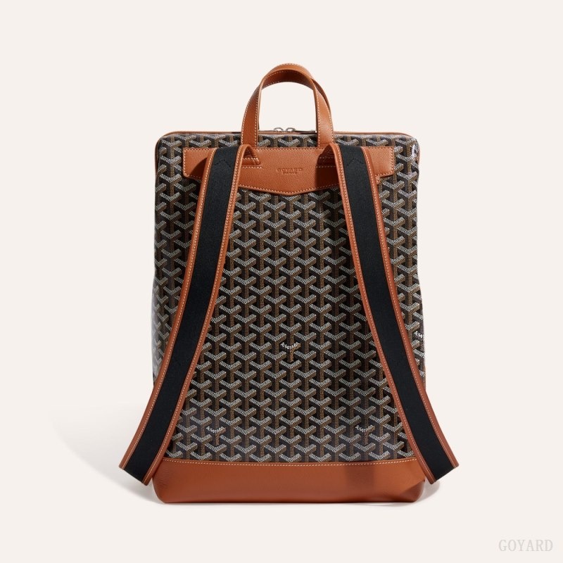 Goyard Cisalpin Backpack Black / Brown | CYMR0983