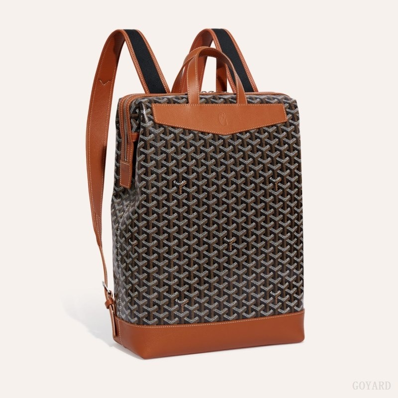 Goyard Cisalpin Backpack Black / Brown | CYMR0983