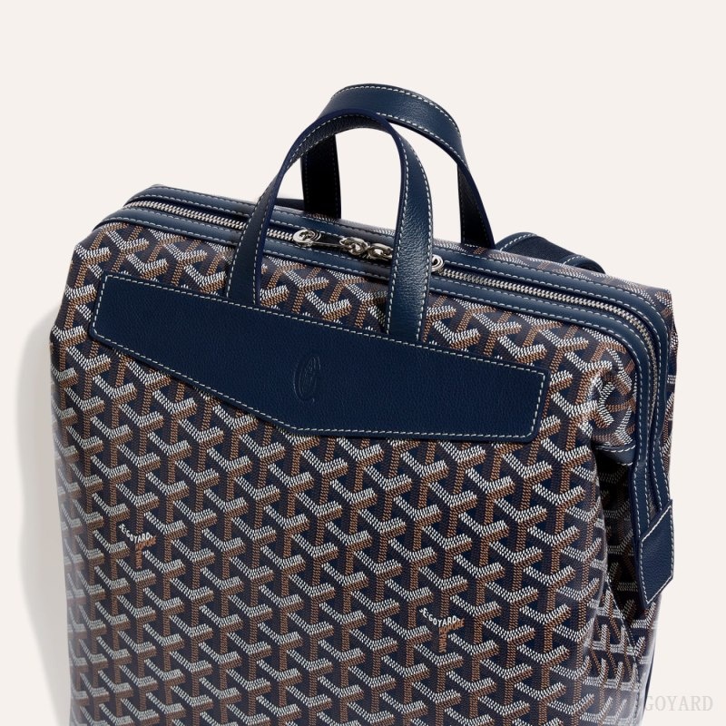 Goyard Cisalpin Backpack Navy Blue | ATEU5713