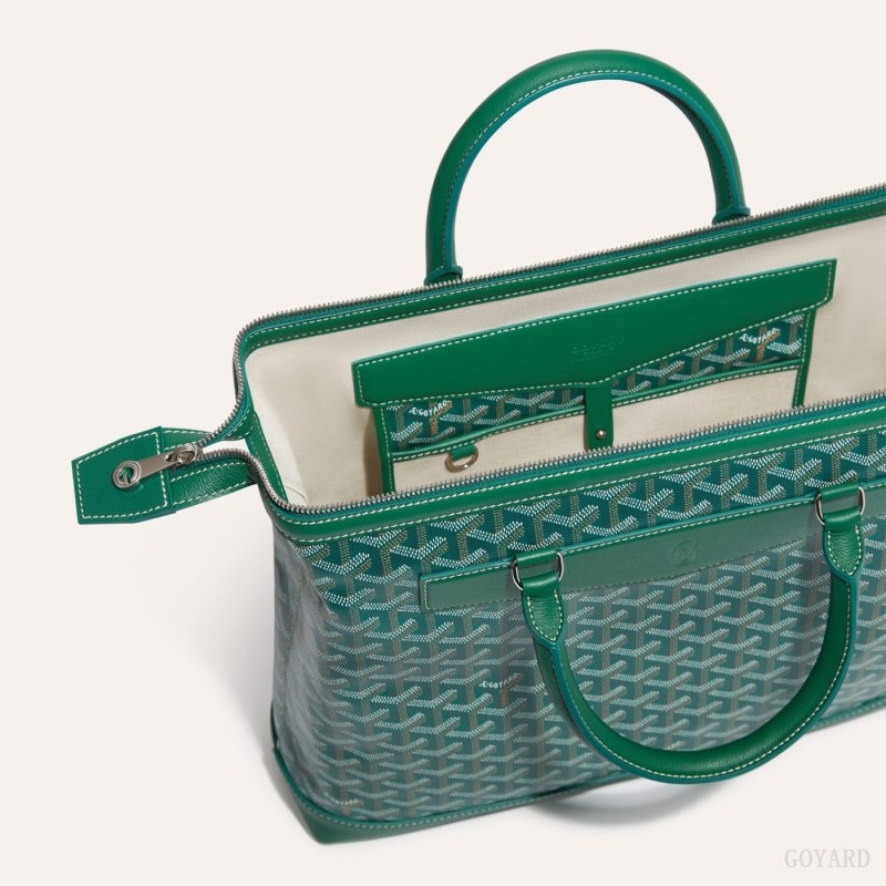 Goyard Cisalpin Document Case Green | FBMB7950