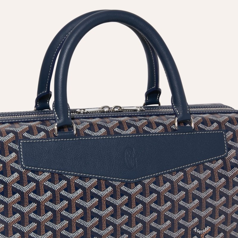 Goyard Cisalpin Document Case Navy Blue | MXPX9388