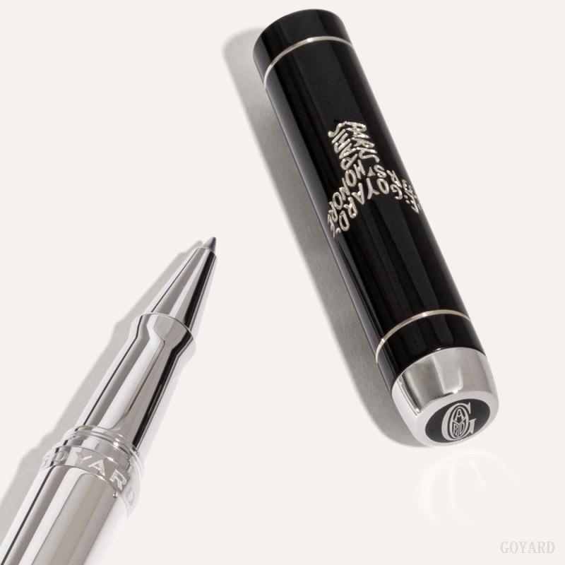 Goyard Clamecy Rollerball Pen Black | OYGT8274