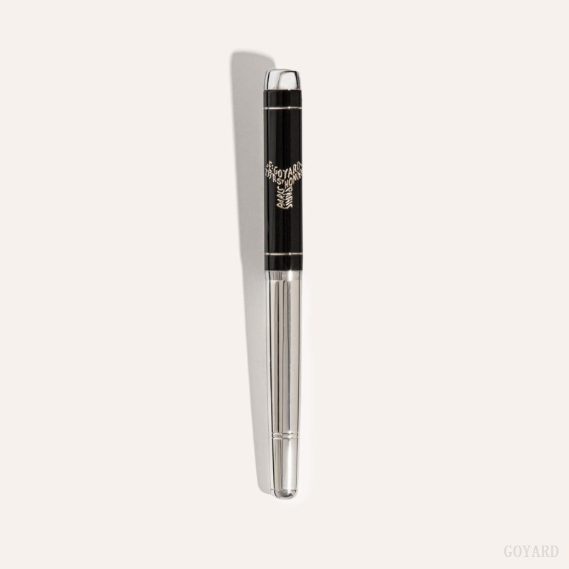 Goyard Clamecy Rollerball Pen Black | OYGT8274