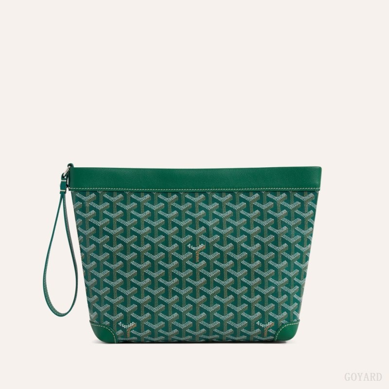 Goyard Conti pouch Green | NATQ2506