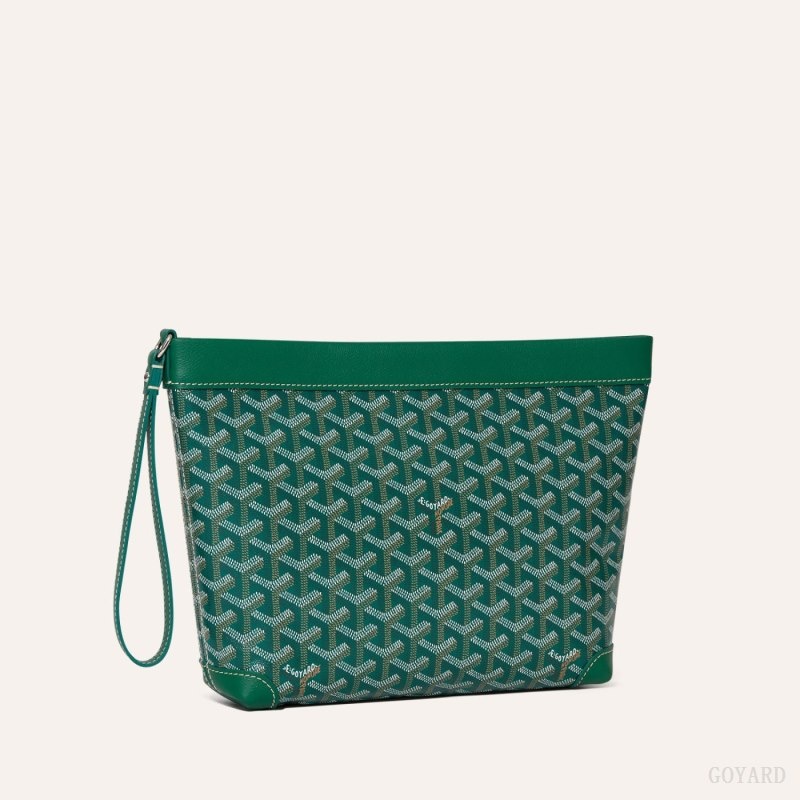 Goyard Conti pouch Green | NATQ2506