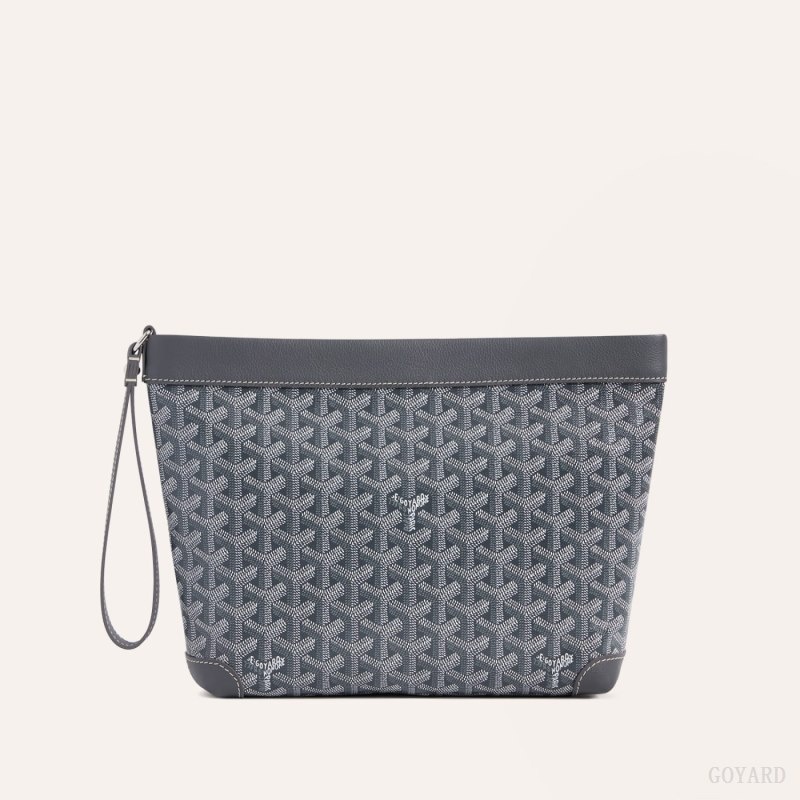 Goyard Conti pouch Grey | HBWV9259