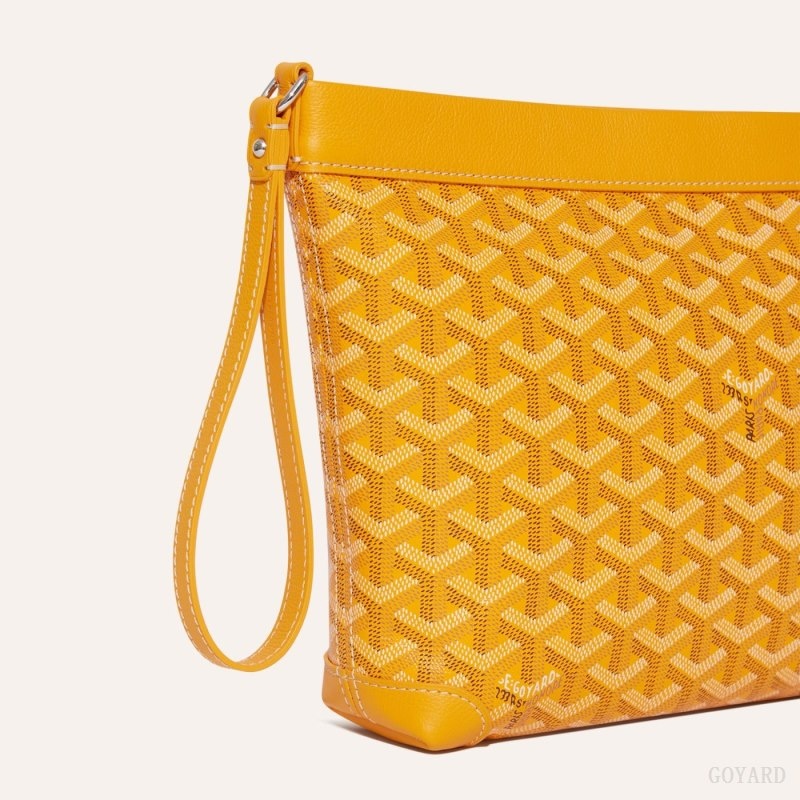 Goyard Conti pouch Yellow | NJOW5153