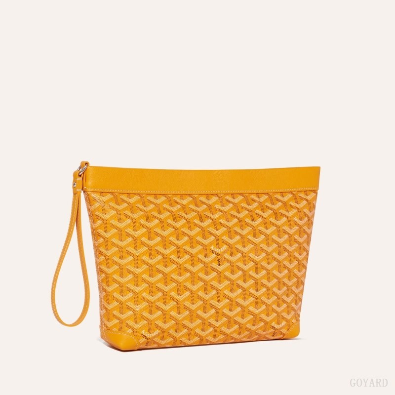 Goyard Conti pouch Yellow | NJOW5153