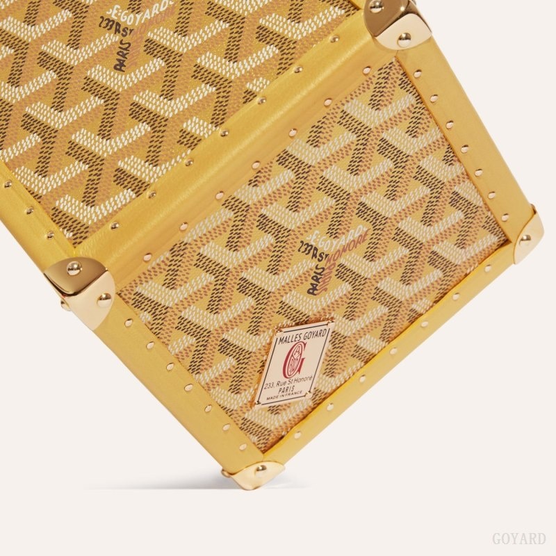 Goyard Dé Trunk Bag Gold | JFES0974