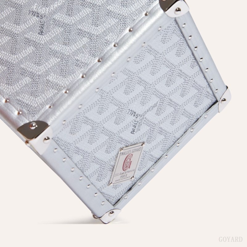 Goyard Dé Trunk Bag Silver | PUTR1911