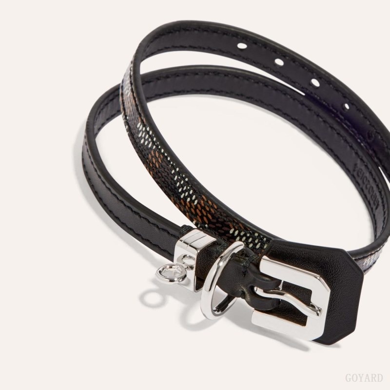 Goyard EDMOND BRACELET Black | YTVB7215