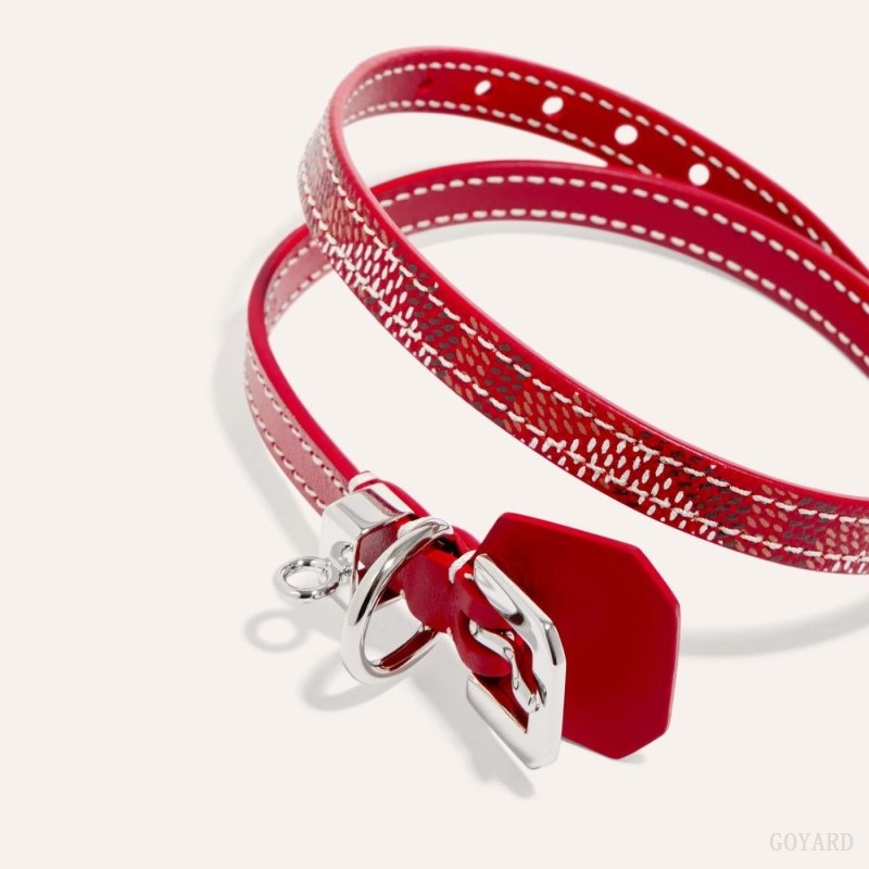 Goyard EDMOND BRACELET Red | CNLJ1684