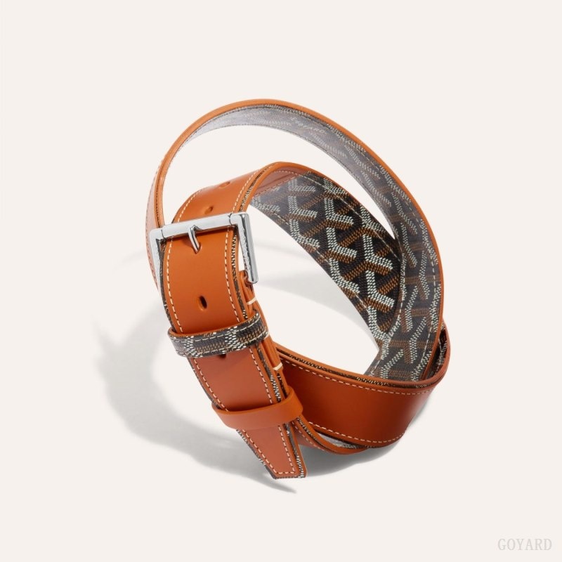 Goyard FLORIDA BELT Black / Brown | KDIT2019