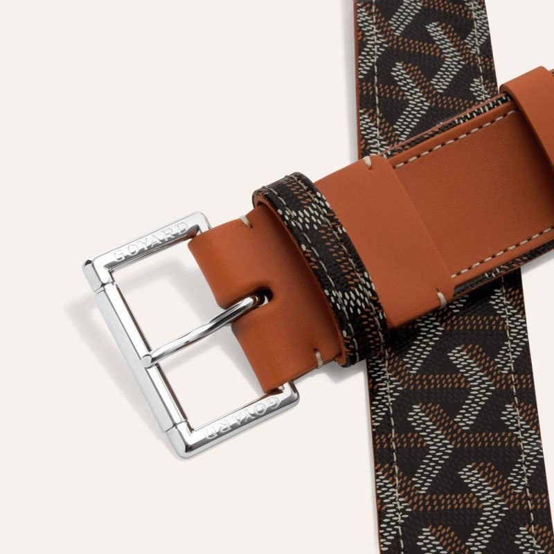 Goyard FLORIDA BELT Black / Brown | KDIT2019