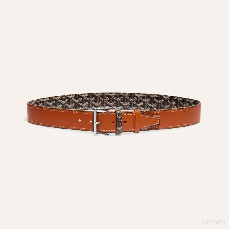 Goyard FLORIDA BELT Black / Brown | KDIT2019