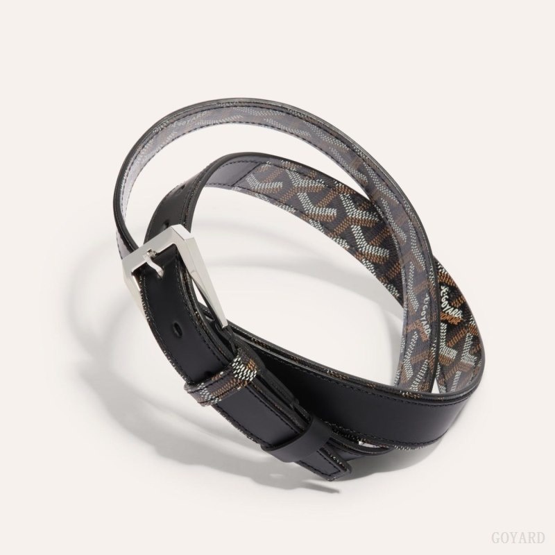 Goyard FREGATE BELT Black | TVHR4161